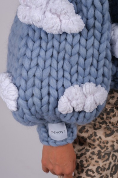 Cloud Hand-Knitted Cardigan