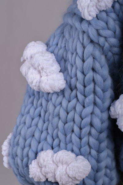 Cloud Hand-Knitted Cardigan