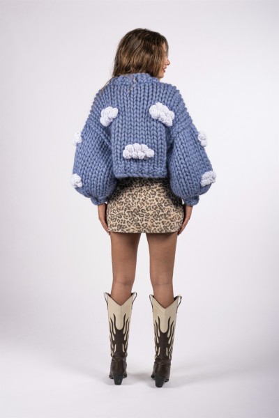 Cloud Hand-Knitted Cardigan