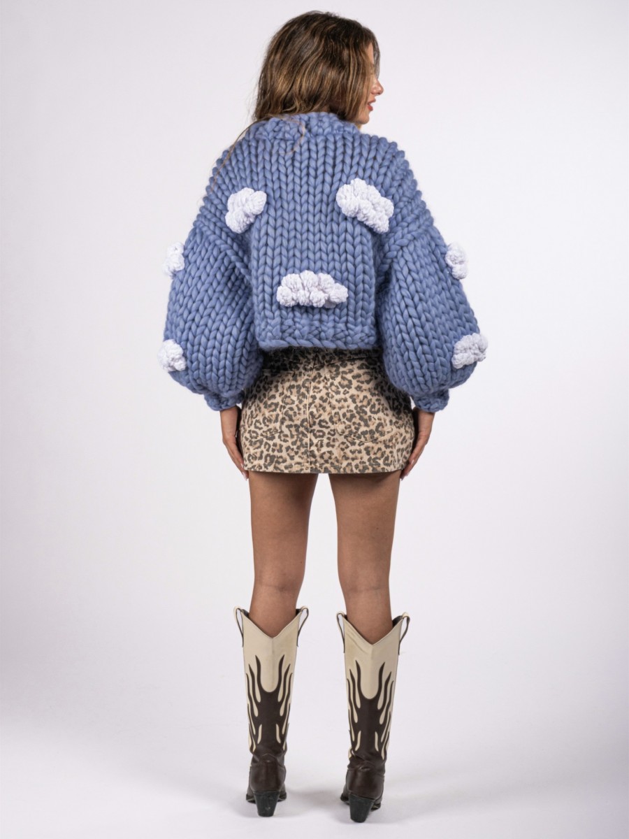 Cloud Hand-Knitted Cardigan