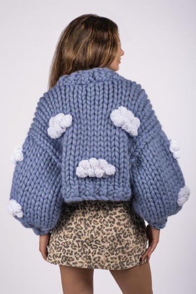 Cloud Hand-Knitted Cardigan