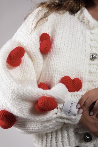 Love Hand-Knitted Cardigan