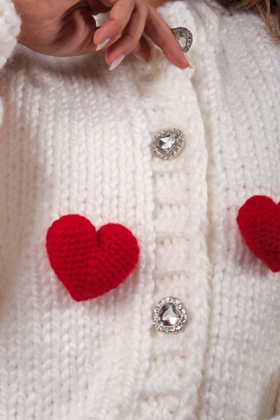 Love Hand-Knitted Cardigan