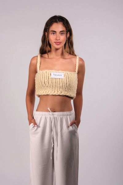 Petit Hand-Knitted Top