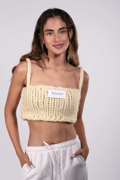 Petit Hand-Knitted Top