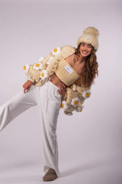 Petit Hand-Knitted Top