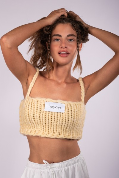 Petit Hand-Knitted Top