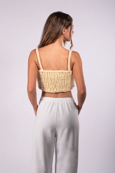 Petit Hand-Knitted Top