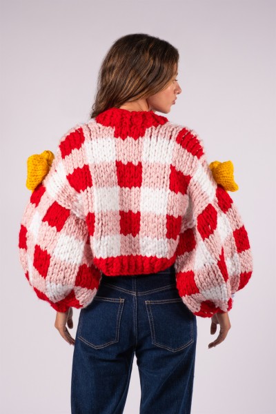 Pöti Hand-Knitted Cardigan