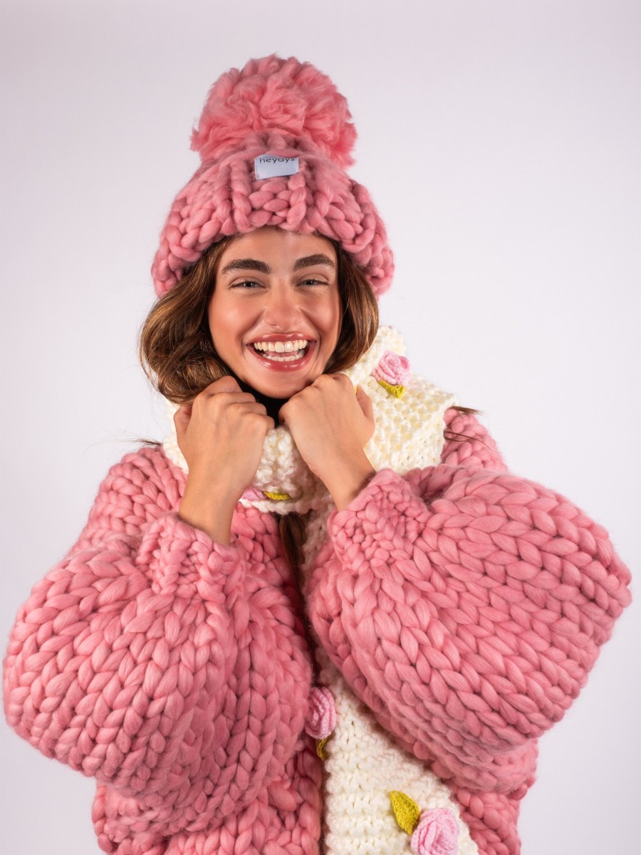 Rosalinda Hand-Knitted Scarf