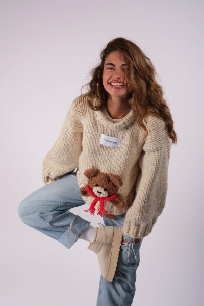 Teddy Hand-Knitted Sweater