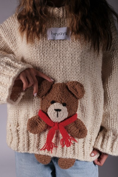 Teddy Hand-Knitted Sweater