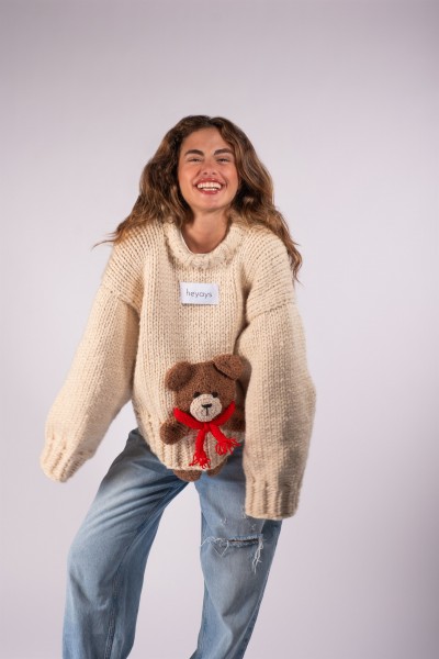 Teddy Hand-Knitted Sweater