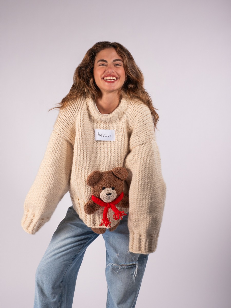 Teddy Hand-Knitted Sweater