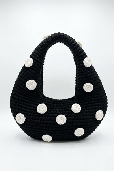 Lola Bag | Polka Black