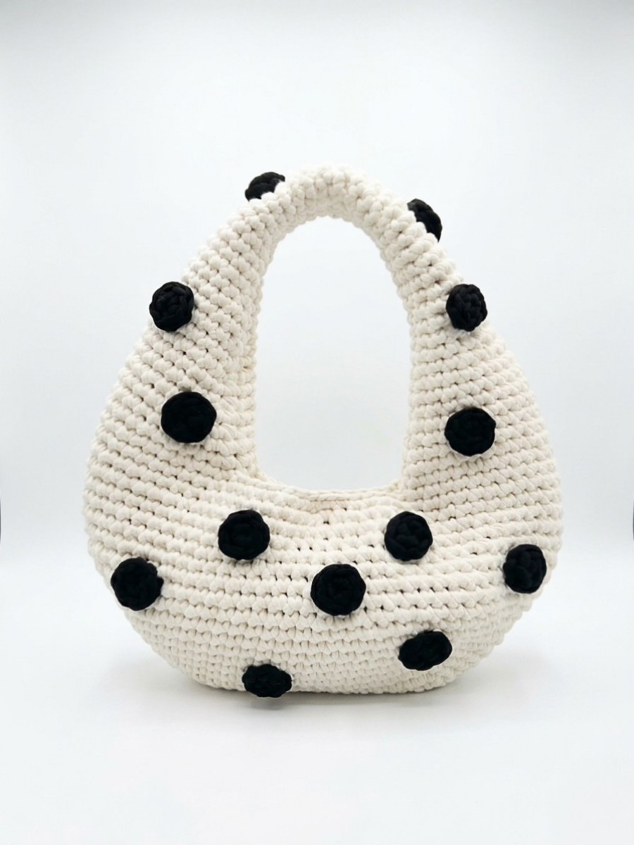 Lola Bag | Polka White