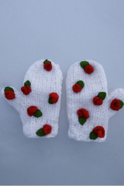 Hand-Knitted Gloves
