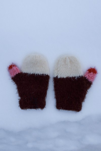 Hand-Knitted Gloves