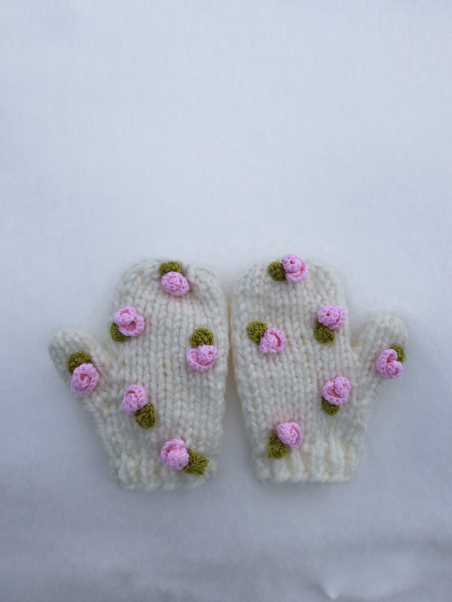 Hand-Knitted Gloves
