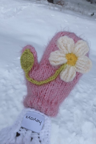 Hand-Knitted Gloves