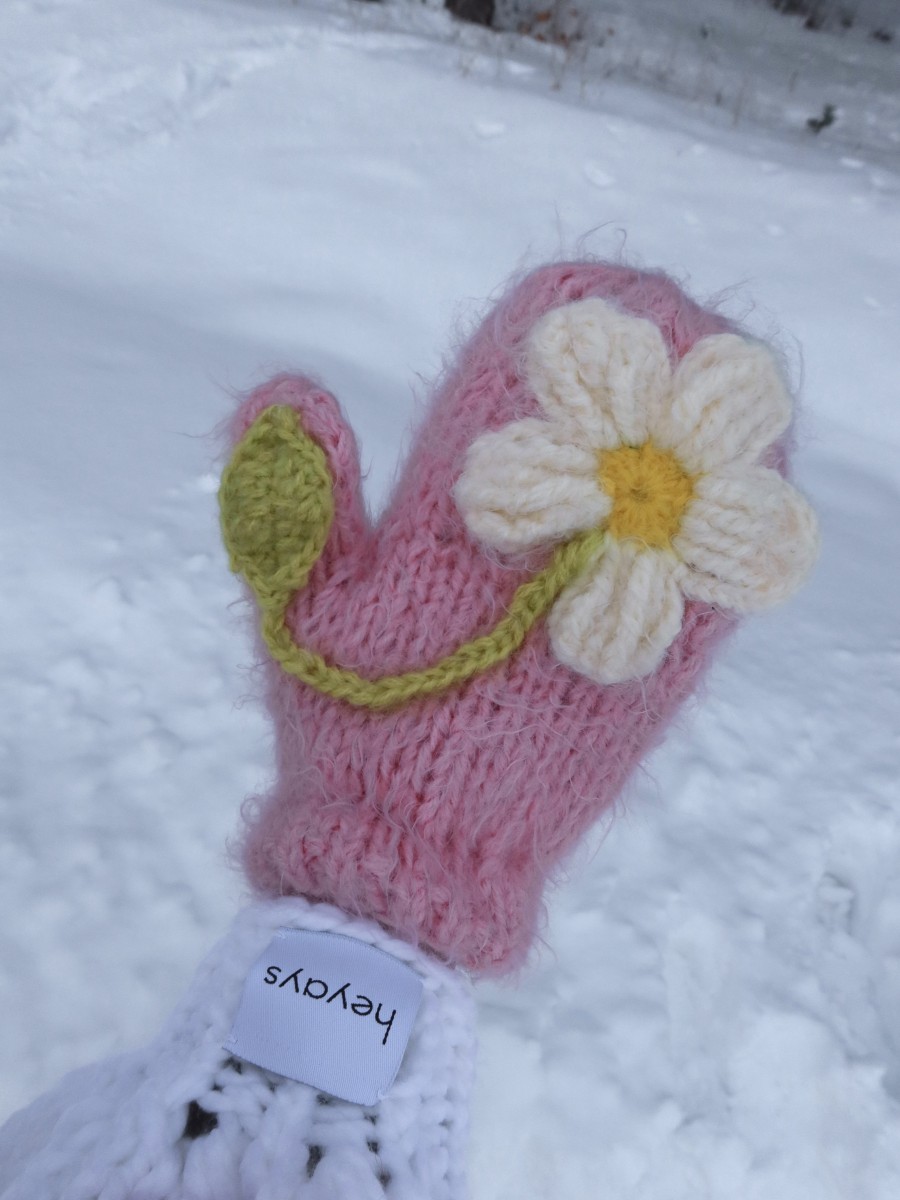 Hand-Knitted Gloves