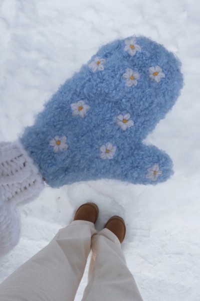 Hand-Knitted Gloves