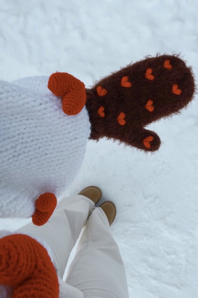 Hand-Knitted Gloves