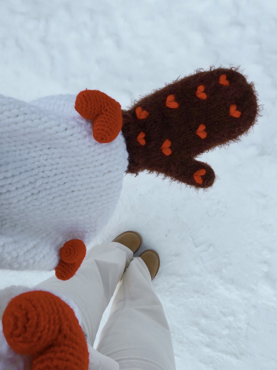 Hand-Knitted Gloves