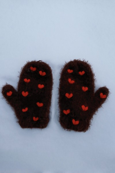 Hand-Knitted Gloves