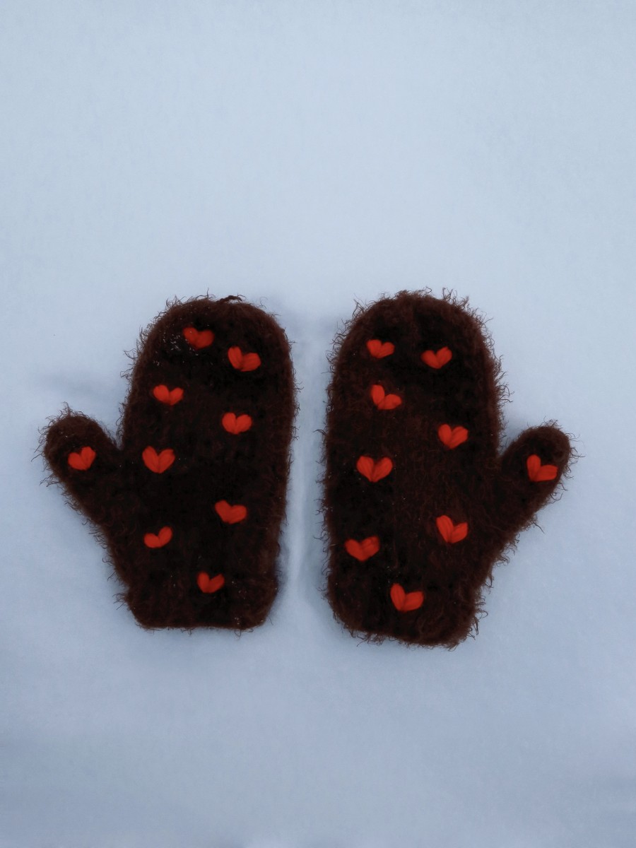 Hand-Knitted Gloves