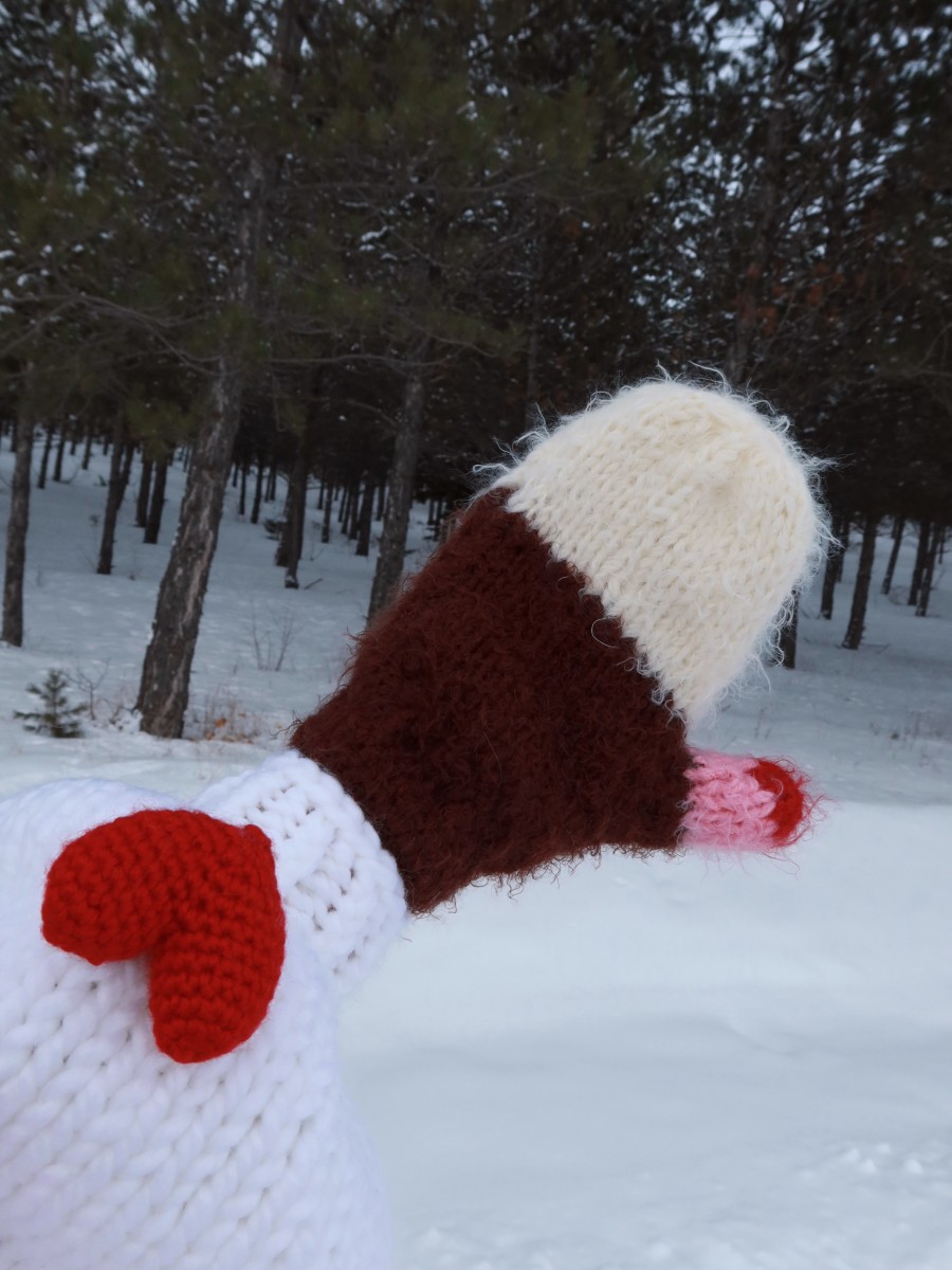 Hand-Knitted Gloves